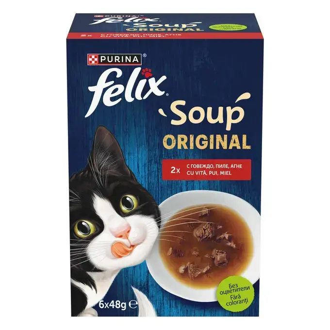 Felix Cat Plic Supa Farm Selection 6x48 g